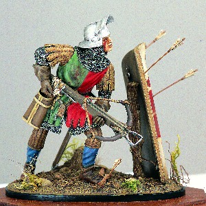 French Crossbowman Crecy 1346