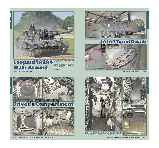 Leopard 1 in Detail díl 2 / Cast Turret Leopard 1 A1/2/5 Variants