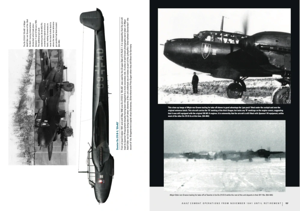 Kauz Night Fighters, Dornier´s First Night Fighters and Their Operations with the Luftwaffe