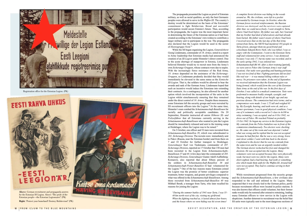 From Izyum to the Blue Mountains: The Combat History of SS-Panzergrenadier-Bataillon ‘Narwa’ 1942-1944 