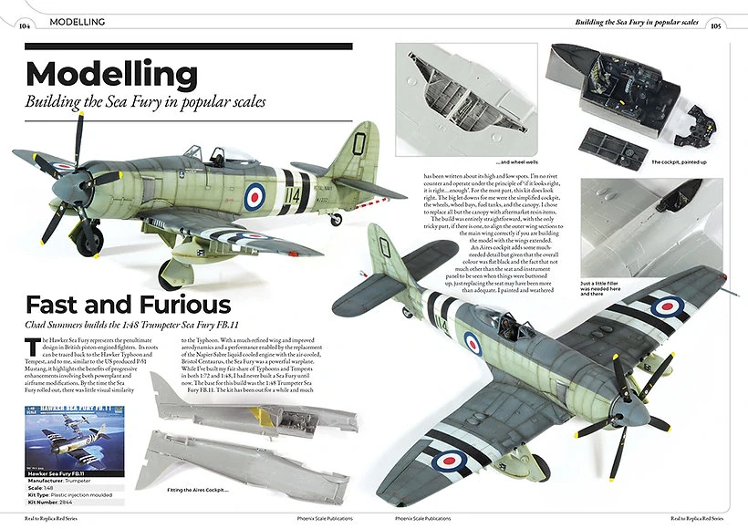 Red Series 16 – Hawker Sea Fury .