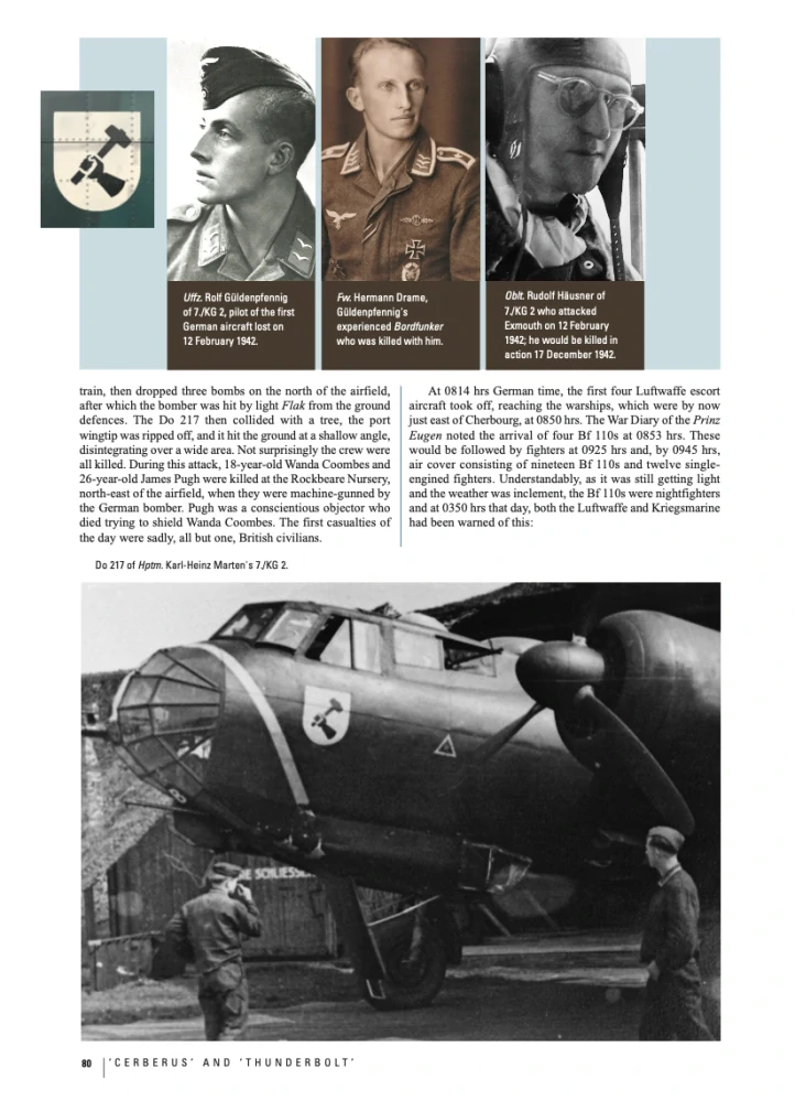 ‘Cerberus’ and ‘Thunderbolt’: The Kriegsmarine’s ‘Channel Dash’ and the Luftwaffe’s Triumph, 12 February 1942 .