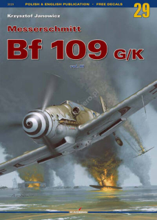 Bf-109 G/K 3.díl (bez obtisků)