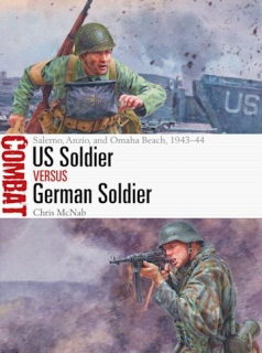 US Soldier vs German Soldier, Salerno, Anzio, and Omaha Beach, 1943-44