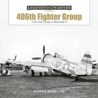 The 406th Figter Group P-47s over Europe in WW II